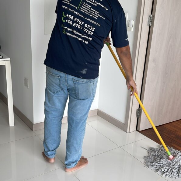 floor cleaning in singapore by fixinguru