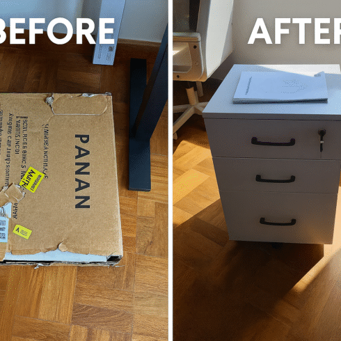 cabinet assembly by fixinguru singapore