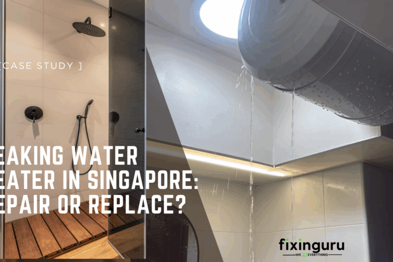 water heater leak repair or replacement