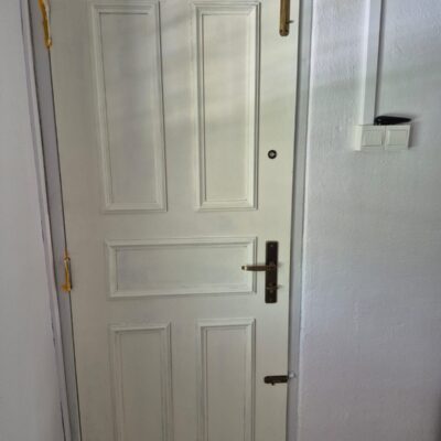 main door repaint - yishun - painting service - fixinguru